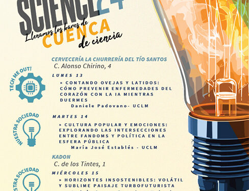 Pint of Science regresa Cuenca los días 13, 14 y 15 de mayo con charlas sobre IA, cultura popular y arte