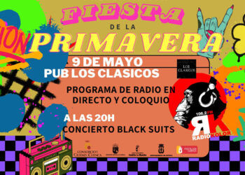 Radio Kolor presenta su XXX Fiesta de la Primavera con un programa en directo desde Los Clásicos y un concierto de Black Suits Radio Kolor presenta su XXX Fiesta de la Primavera con un programa en directo desde Los Clásicos y un concierto de Black Suits