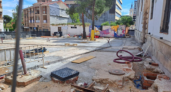 Reorganización del tráfico entorno a las Plazas de Prim y San Esteban en el avance de las obras
