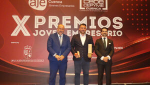 Siete jóvenes empresarios de Cuenca reciben este jueves 16 de mayo su galardón en los XI Premios AJE