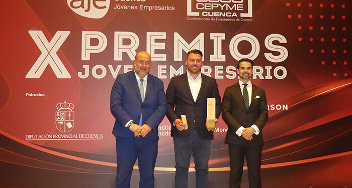 Siete jóvenes empresarios de Cuenca reciben este jueves 16 de mayo su galardón en los XI Premios AJE