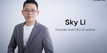 Sky Li, CEO de realme, anuncia la vuelta de la gama GT al mercado global