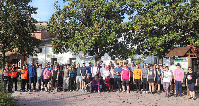 Un total de 12.000 pasos y 8 kilómetros en la Marcha Senderista Saludable organizada por el Ayuntamiento de Cabanillas