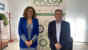 Villanueva de la Torre destaca el avance de su futuro polígono industrial en una reunión de trabajo mantenida con Impulsa Guadalajara