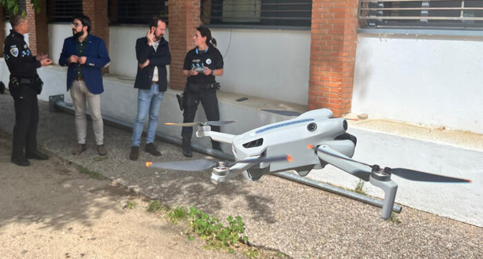 Ya está operativa la Unidad de drones de la Policía Local de Azuqueca