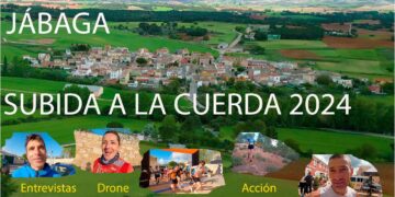 La impactante Subida a la Cuerda en Jábaga. Entrevistas y mucha acción