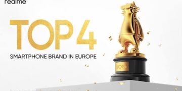 realme se convierte en la cuarta marca de smartphones en Europa con un extraordinario crecimiento en el primer trimestre de 2024