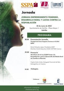 AMEP retoma sus jornadas de emprendimiento en zonas rurales en la localidad de Zafrilla