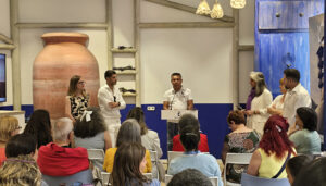 Brihuega presenta su programa de actos para la Floración de la Lavanda en la Gran Vía de Madrid