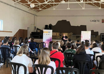 Cerca de 300 estudiantes de Cuenca asisten a las actividades de prevención y sensibilización contra la violencia de género