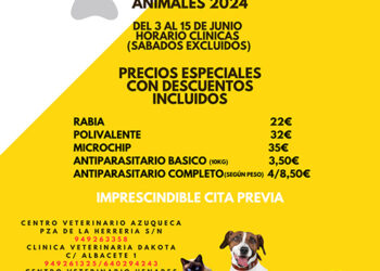 Comienza una nueva campaña municipal de vacunación de mascotas en Azuqueca