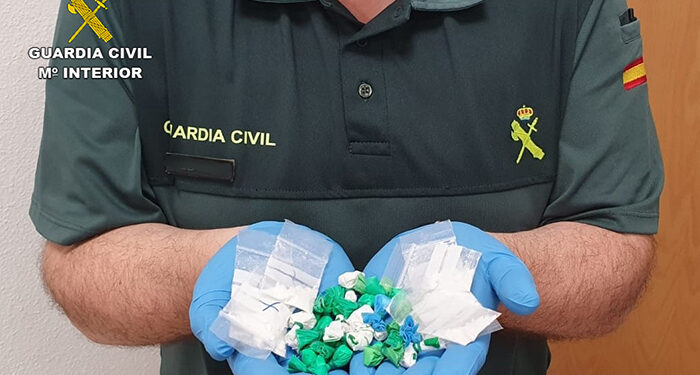 Detenido en Sigüenza con 34 dosis de cocaína preparadas para la venta 1 Detenido en Sigüenza con 34 dosis de cocaína preparadas para la venta