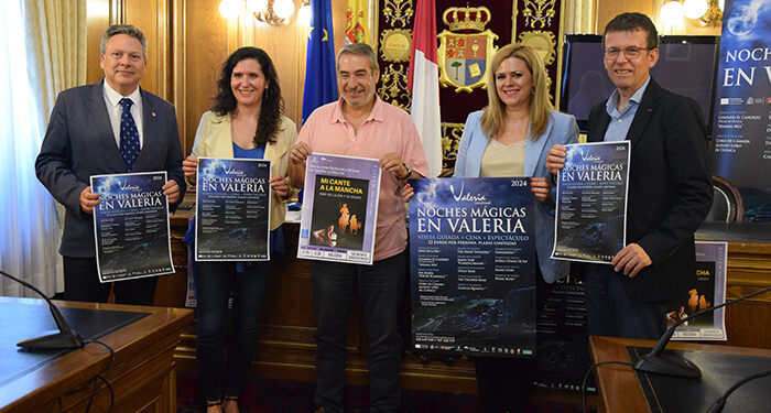 Diputación, Junta y Globalcaja vuelven a colaborar con ‘Las Noches Mágicas de Valeria’ que contará con 13 conciertos