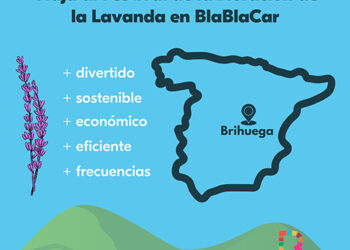 El Ayuntamiento de Brihuega se alía con BlaBlaCar para promover la movilidad sostenible de cara a la Floración de la Lavanda