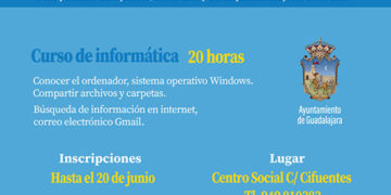 El Ayuntamiento de Guadalajara lanza un curso de Capacitación Digital para mayores de 55 años