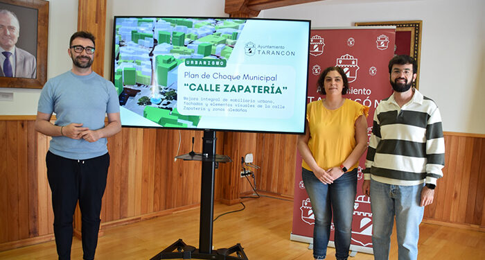 El Ayuntamiento de Tarancón presenta el Plan de Actuación ‘Calle Zapatería’