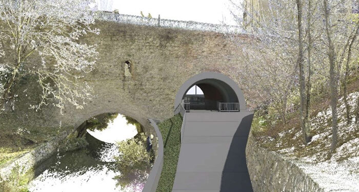 El Consorcio de la Ciudad de Cuenca adjudica las obras del paso peatonal bajo el Puente de la Trinidad
