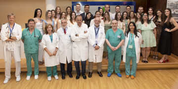 El Hospital de Guadalajara despide a los 33 alumnos de Guadalajara que han finalizado sus estudios de Medicina en la UAH