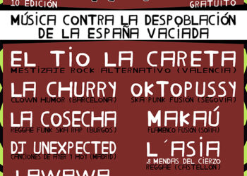 El Tío la Careta, La Churry, dj Unexpected y La Wawa se unen al cartel de la 10ª edición del Boina Fest contra la despoblación