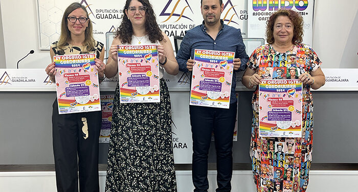 El XV Orgullo LGTBI de Guadalajara se celebra los días 28 y 29 de junio con apoyo de la Diputación 1 El XV Orgullo LGTBI de Guadalajara se celebra los días 28 y 29 de junio con apoyo de la Diputación
