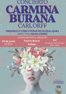 Cambios en el concierto de Carmina Burana de Carl Orff: se trasl