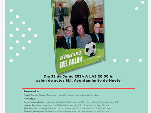 El sábado 22 de junio se va a hablar mucho de fútbol en el Ayuntamiento de Huete