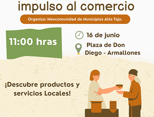 Feria de productores y comerciantes locales en la Mancomunidad Alto Tajo 1 Encuentro de productores e impulso al comercio de La Mancomunida