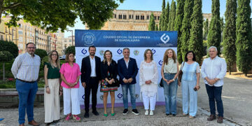 Guarinos pone en valor la labor esencial de la enfermería en la llegada del tráiler de la ‘Ruta Enfermera’ a Guadalajara