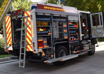 La Diputación de Cuenca licita la adquisición de dos camiones de bomberos para los nuevos parques de Cañete y Priego