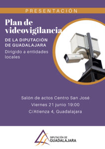 La Diputación de Guadalajara presenta su Plan de Videovigilancia y Seguridad a las entidades locales de la provincia