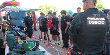 La Guardia Civil, clausura el Plan Director con una exhibición y exposición en San Clemente