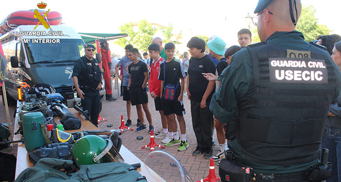 La Guardia Civil, clausura el Plan Director con una exhibición y exposición en San Clemente