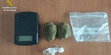 La Guardia Civil detiene a un hombre de 60 años por tráfico de drogas en Tarancón