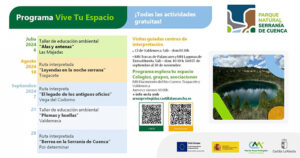 La Junta propone cinco actividades gratuitas para disfrutar de los espacios naturales de la provincia de Cuenca en verano