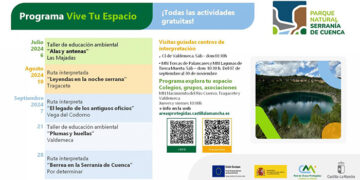 La Junta propone cinco actividades gratuitas para disfrutar de los espacios naturales de la provincia de Cuenca en verano