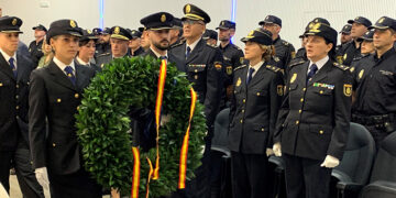 La Policía Nacional de Cuenca rinde homenaje a los agentes víctimas de terrorismo