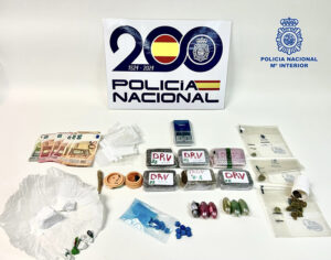 La Policía Nacional detiene a dos personas por tráfico de drogas en zonas de ocio de Cuenca