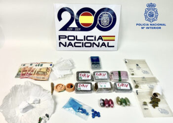 La Policía Nacional detiene a dos personas por tráfico de drogas en zonas de ocio de Cuenca