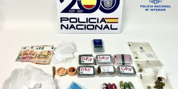 La Policía Nacional detiene a dos personas por tráfico de drogas en zonas de ocio de Cuenca
