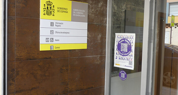 La Subdelegación del Gobierno en Guadalajara incorpora un Punto Violeta de atención a las víctimas de violencia machista 1 La Subdelegación del Gobierno en Guadalajara incorpora un Punto Violeta de atención a las víctimas de violencia machista