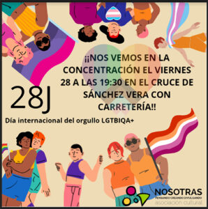 La asociación cultural Nosotras pensando, creando y divulgando llama a los conquenses a reivindicar del orgullo Lgtbiqa+ con el lema “Yo también soy normal”