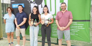 Las hermanas Gamero y Gabriel Novalbos y David Meléndez se imponen en el VIII Torneo Padelmanía de Minglanilla