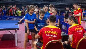 Los Campeonatos de España de Tenis de Mesa en Guadalajara encaran la recta final con visita de olímpicos