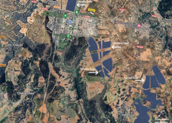 Los vecinos de Yebes y Valdeluz se rebelan contra la implantación de macro-plantas fotovoltaicas en su municipio y en el entorno cercano