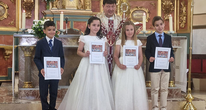 Málaga del Fresno celebra el Corpus Christi