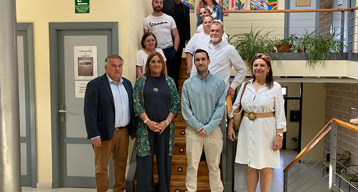 Susana Blas visita los proyectos que ya se están realizando en Horche a través del programa Recual y del Plan de Empleo