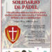 Todo preparado para el I Torneo solidario de Pádel de la V. H. de Jesús entrando en Jerusalén y Ntra Sra. de la Esperanza