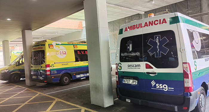 Trasladado al Hospital de Guadalajara un trabajador de 23 años tras ser atropellado por un camión en Cabanillas