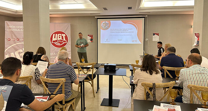 UGT forma a trabajadores de pequeñas empresas de Guadalajara en seguridad y salud laboral