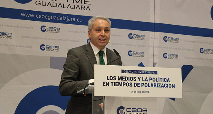 Vicente Vallés reúne en un desayuno de CEOE-Cepyme Guadalajara a cerca de 300 empresarios 1 Vicente Vallés reúne en un desayuno de CEOE-Cepyme Guadalajara a cerca de 300 empresarios
